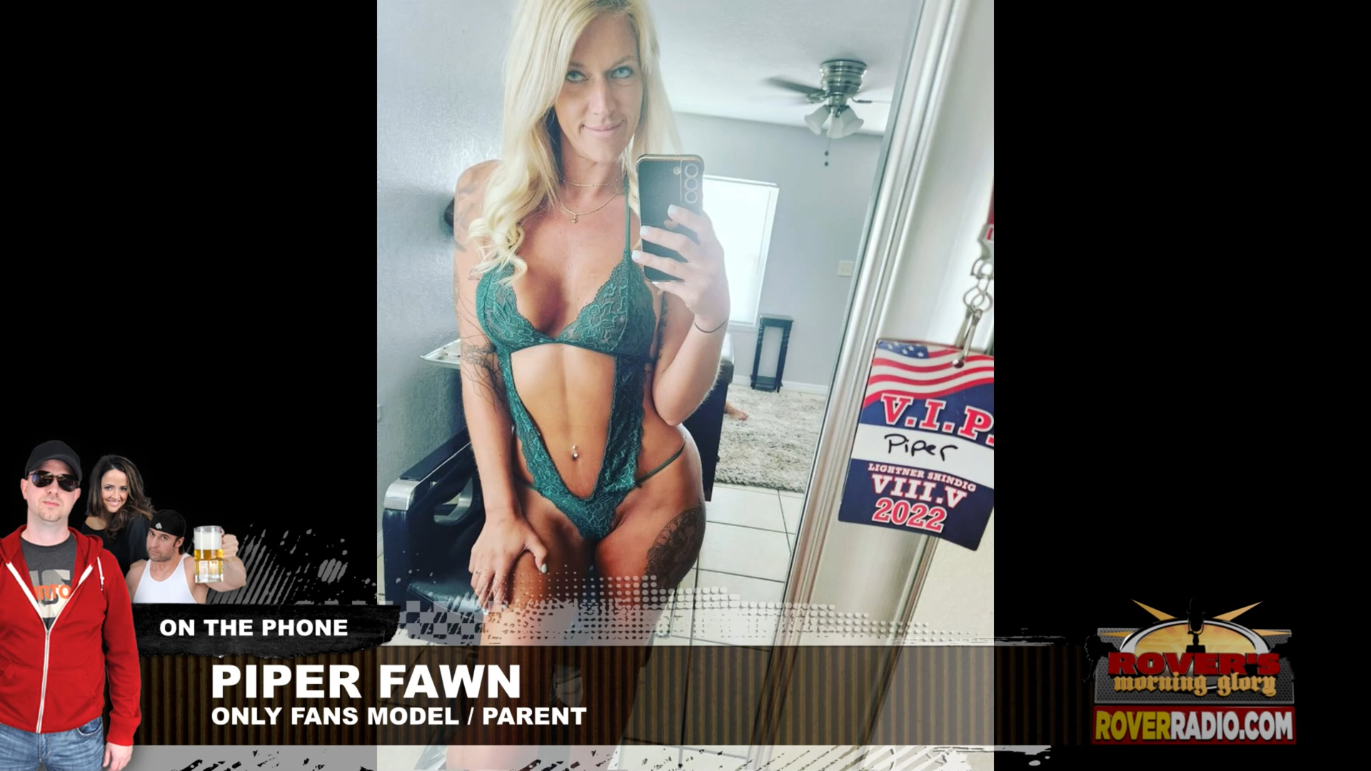 OnlyFans mom Piper Fawn – full interview from Friday Leftovers – Rover's  Morning Glory