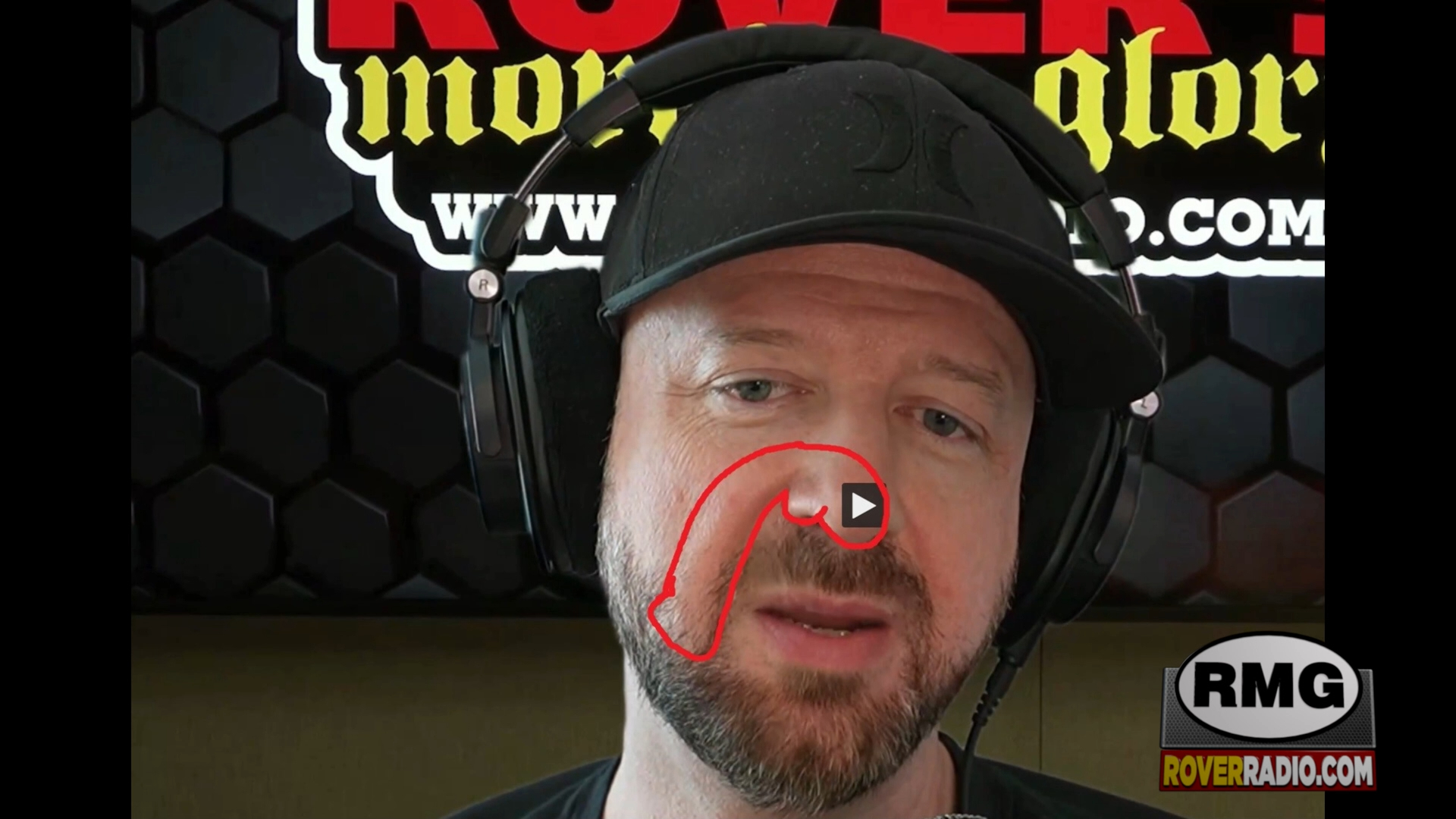 Rover has a strange protrusion on his face – Rover's Morning Glory